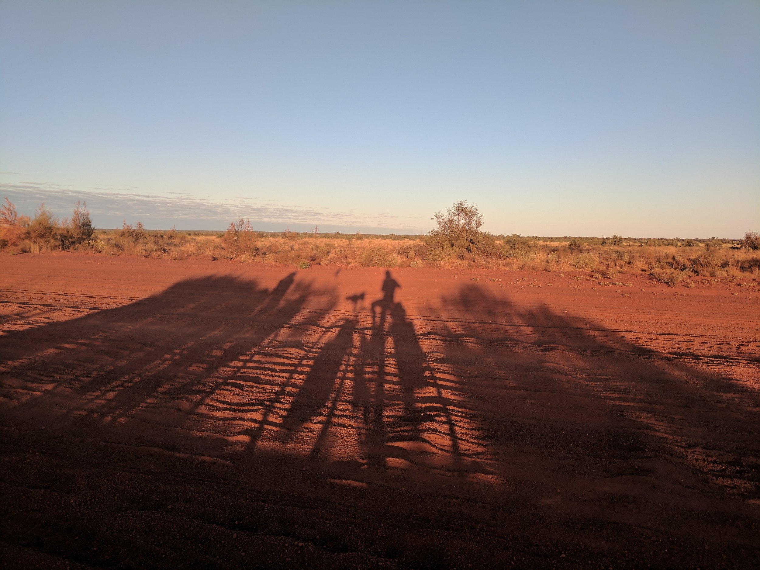 Big skies, long shadows