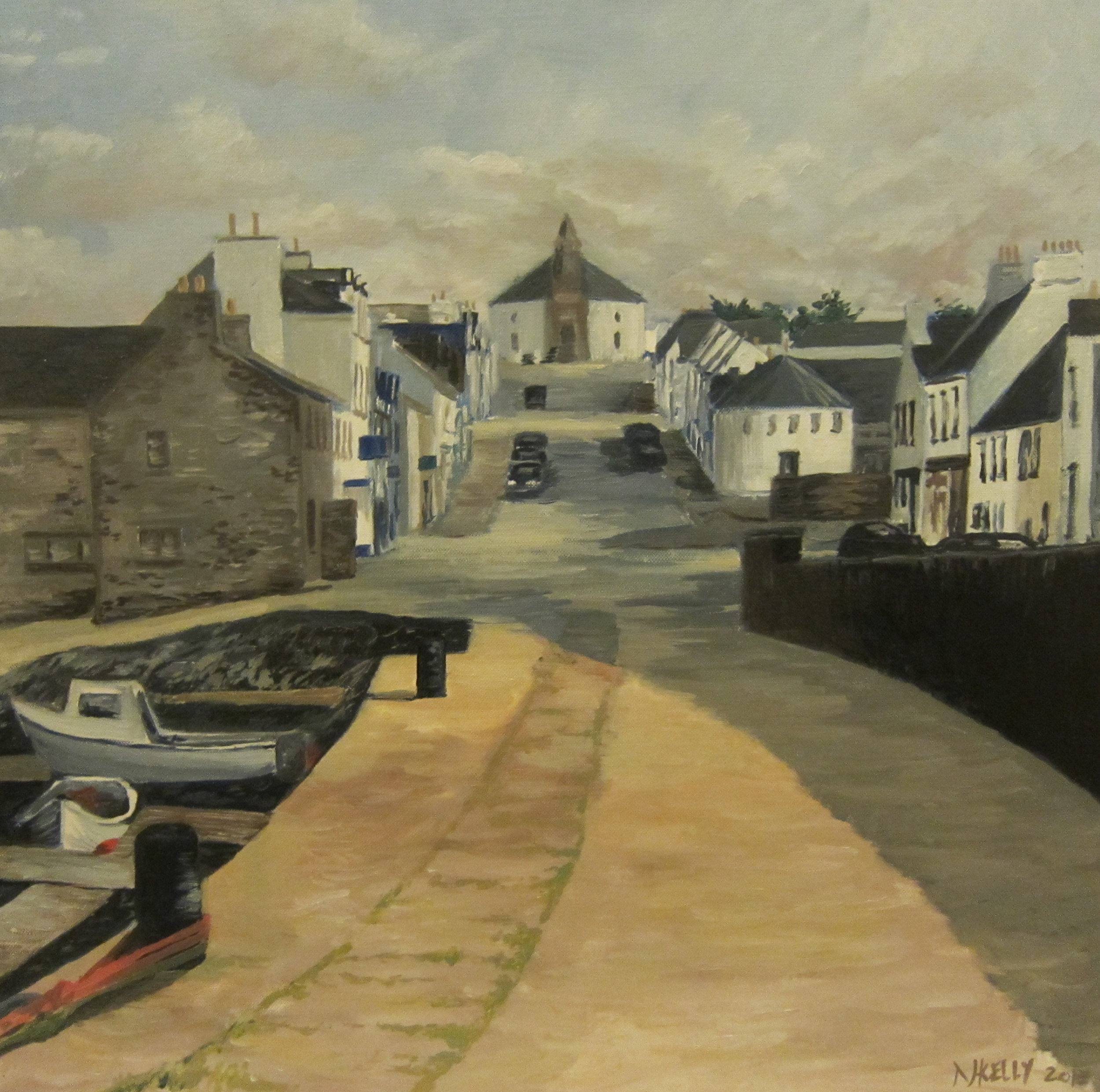Bowmore and the round church