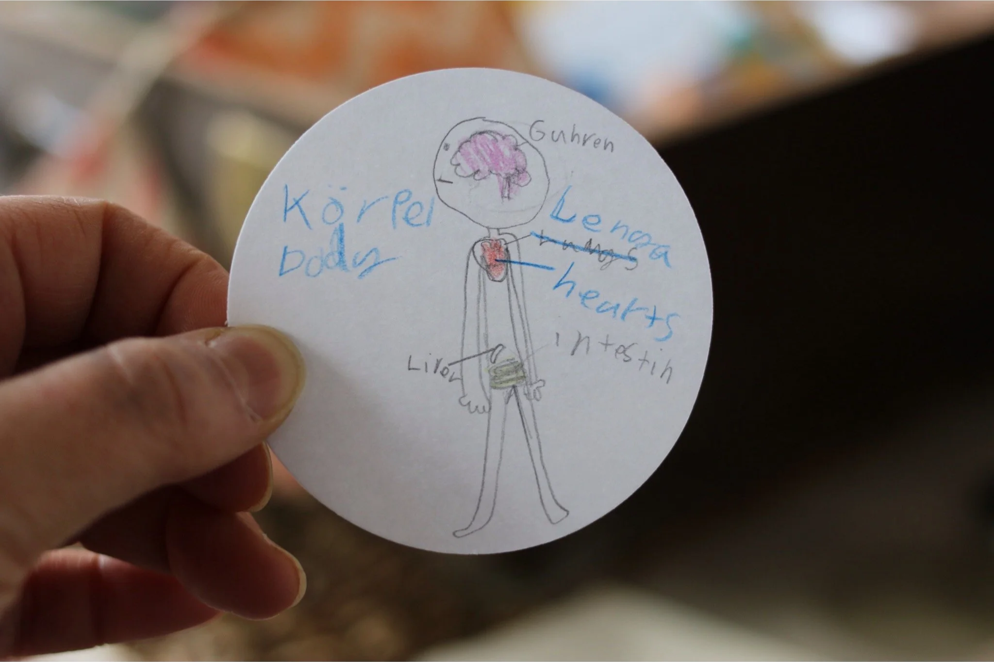 Child's art for a badge, Berlinische Galerie