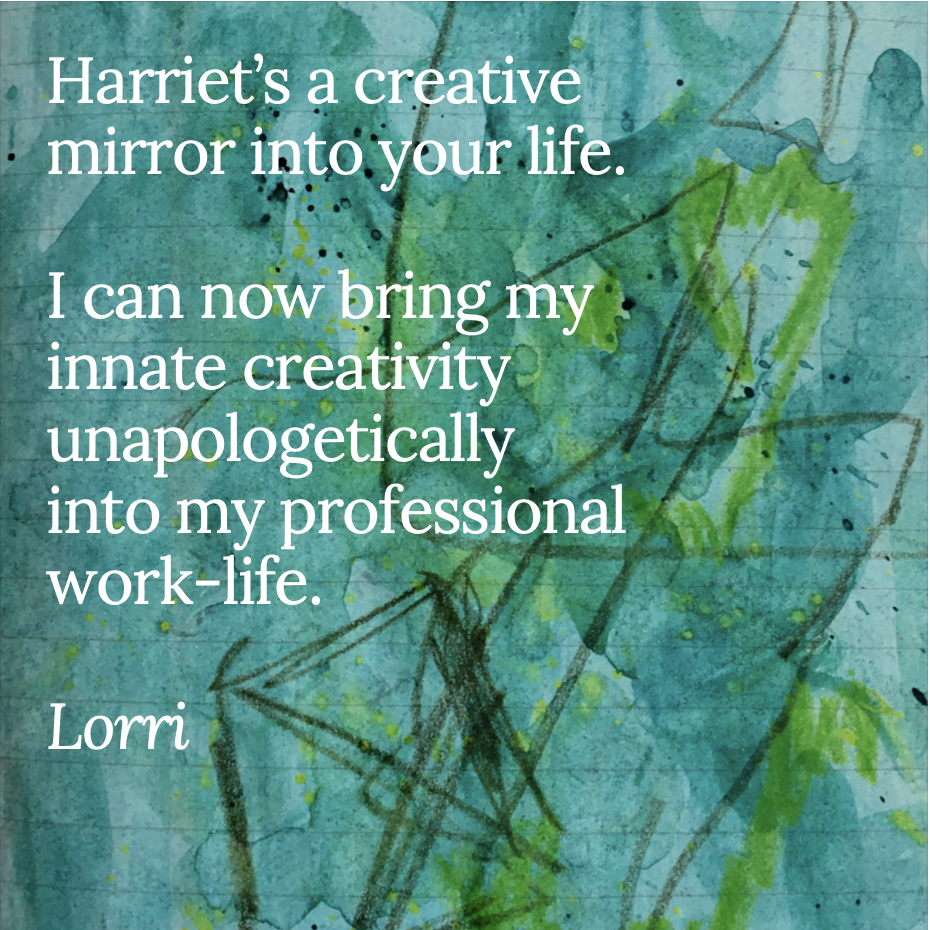 I can now bring my innate creativity into my professional work-life