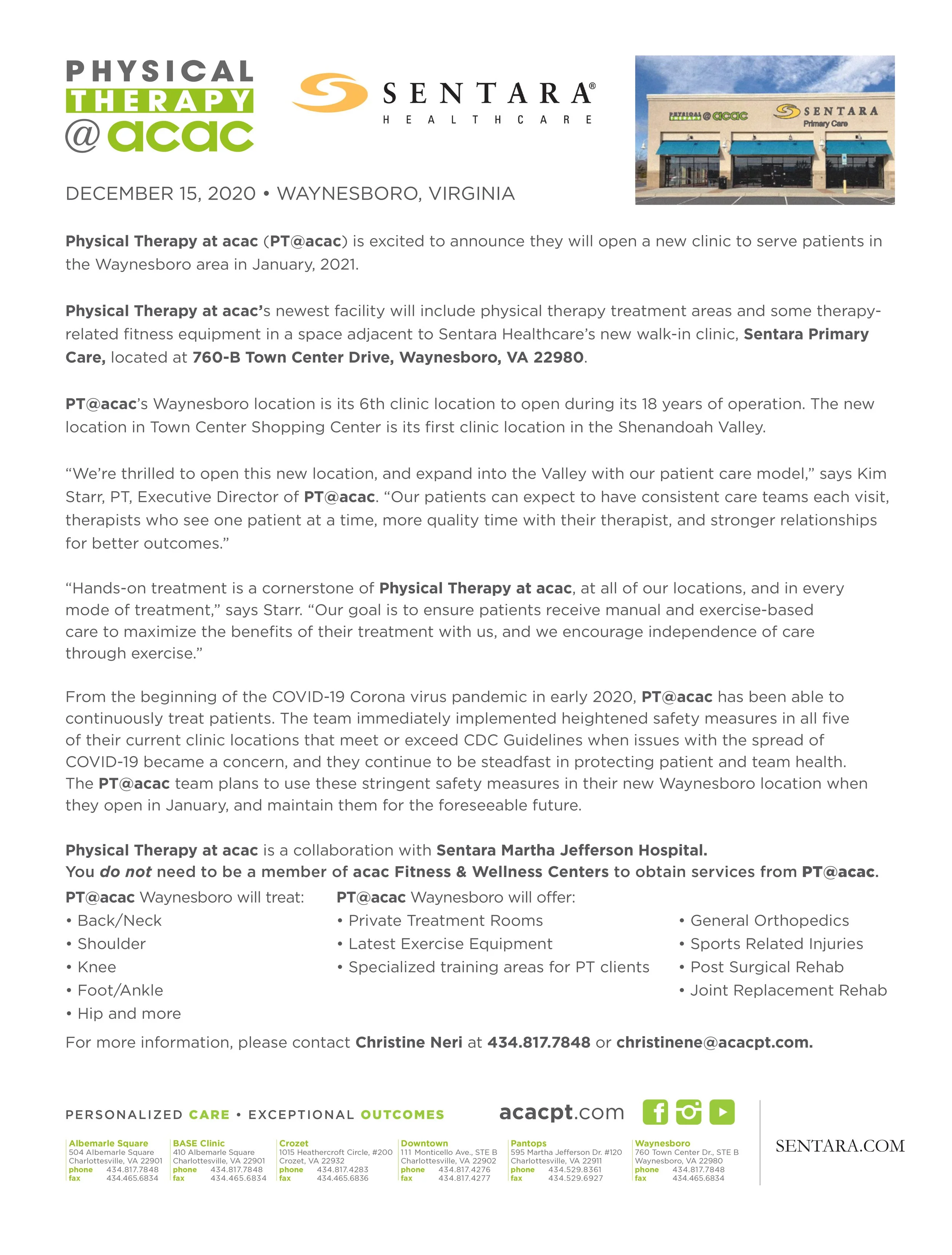 Press release writing + formatting for print + digital