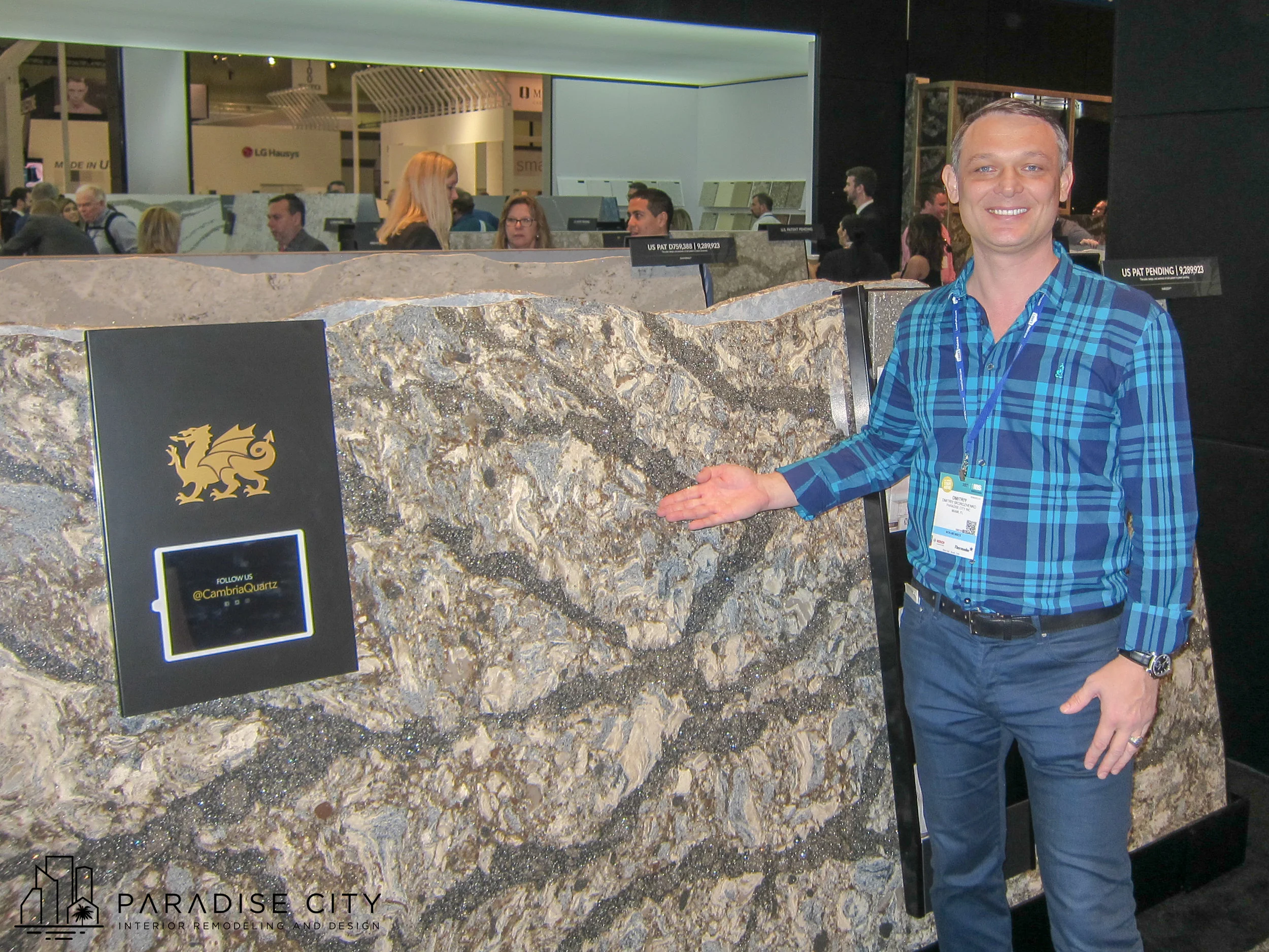 Dmitriy on kitchen and bath INTERNATIONAL show 2016 orlando