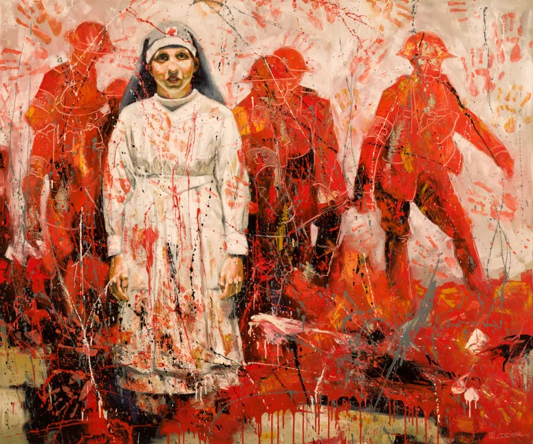 The Compassionate (60" x 72")