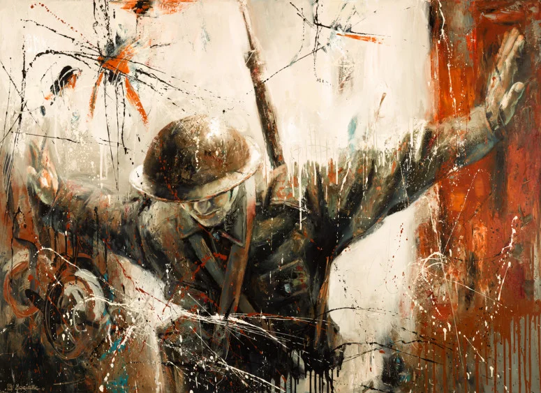 Nowhere to Run (48" x 66")