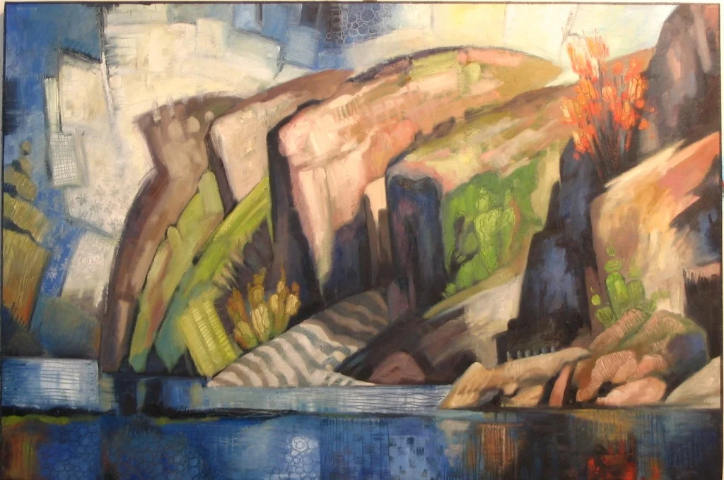Bon Echo Blue (24" x 36")