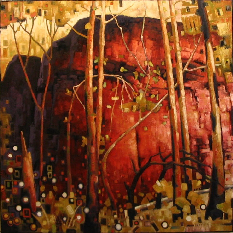 Red Rock (60" x 60")