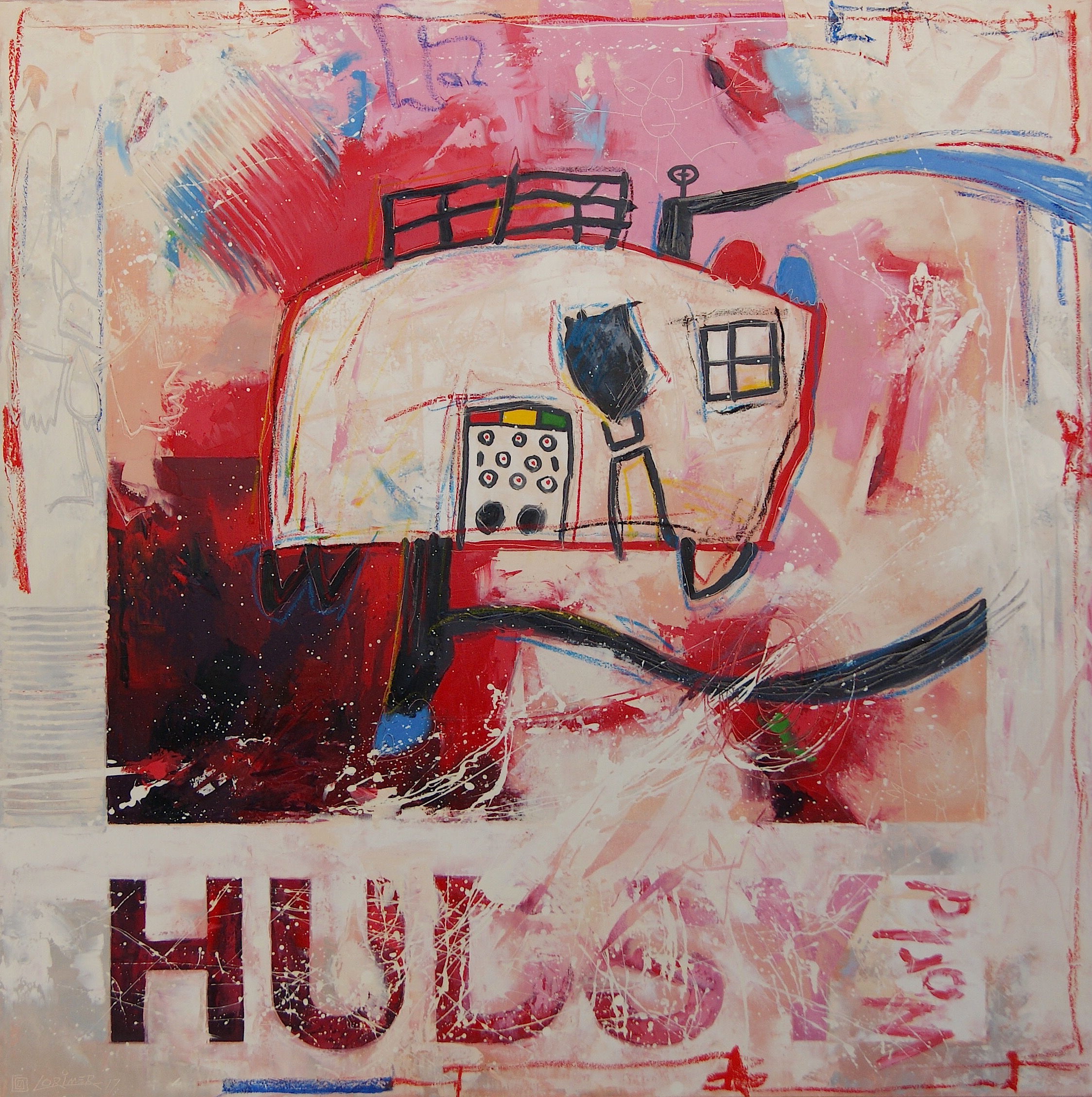 Fire Truck (40" x 40")