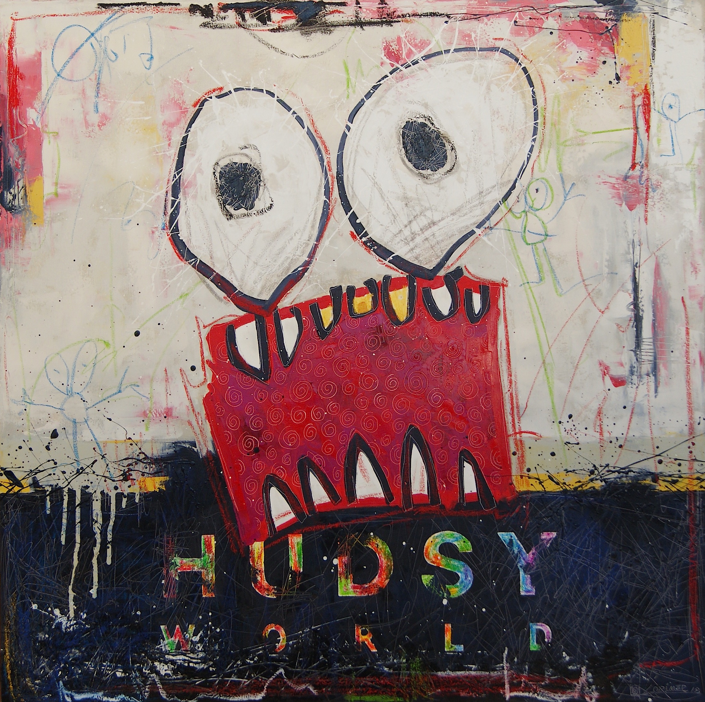 Chatterer (40" x 40")