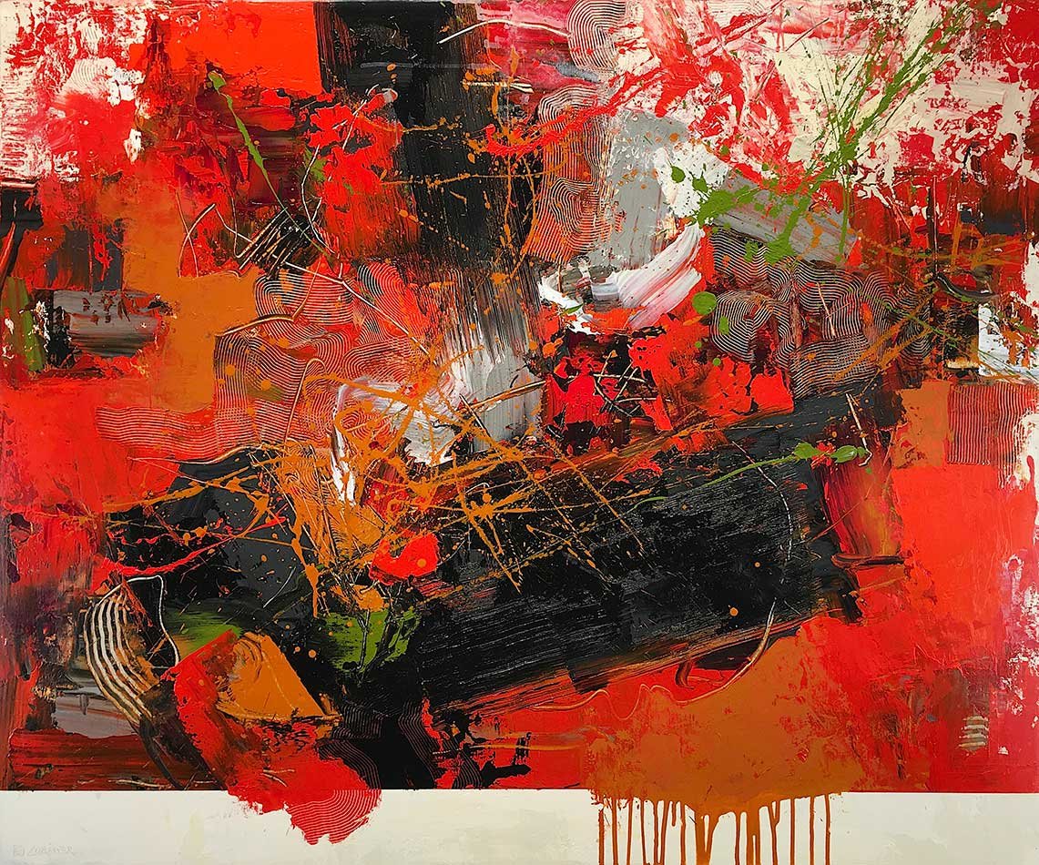 Passage N°19 40" x 48"