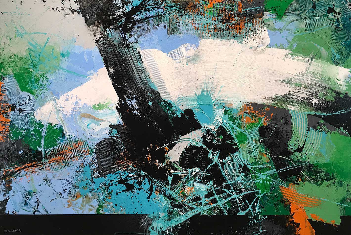 Passage N°22 40" x 60"