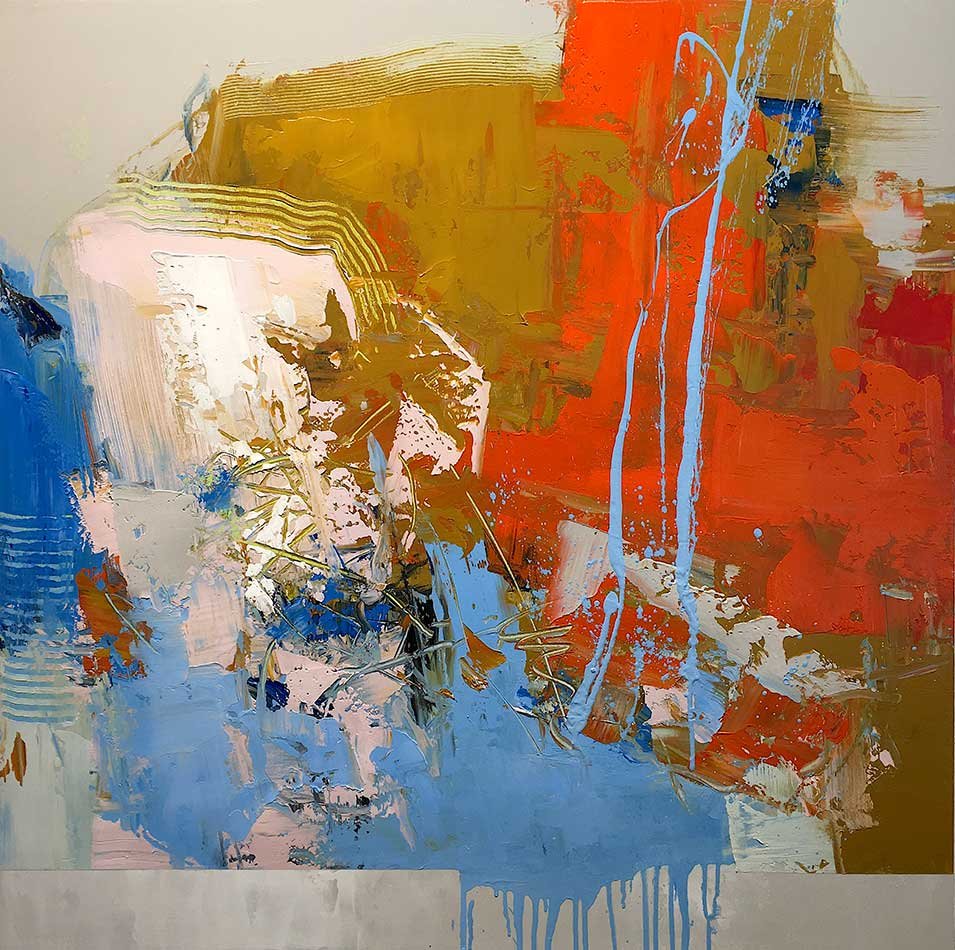 Passage N°24 40" x 40"