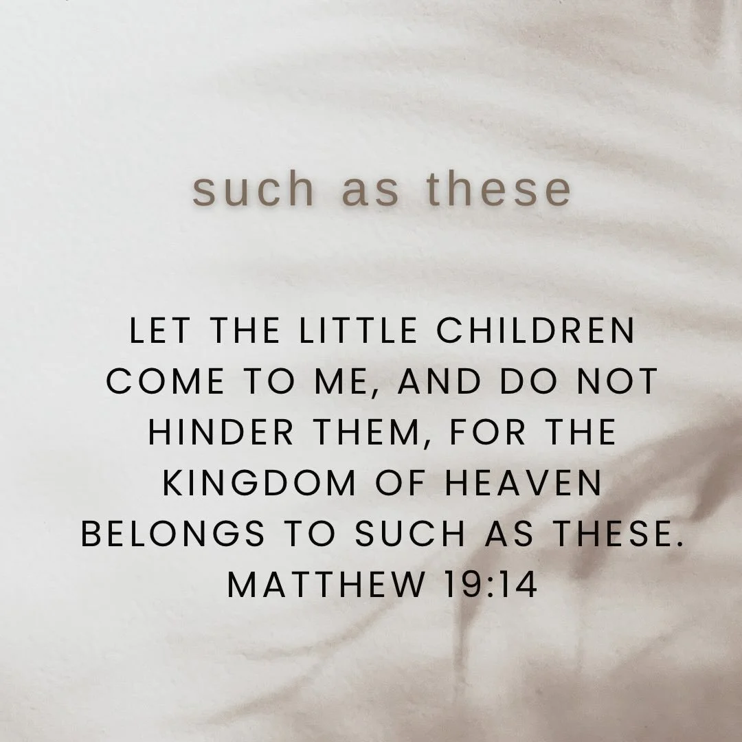 While Jesus was on his way to Jerusalem crowds followed him seeking miracles and blessings. Parents would bring their children to receive a blessing from Jesus and for whatever reason this annoyed the disciples. Jesus had been blessed by both Anna an
