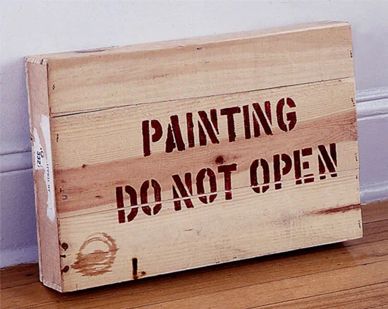 Painting Do Not Open, 1983