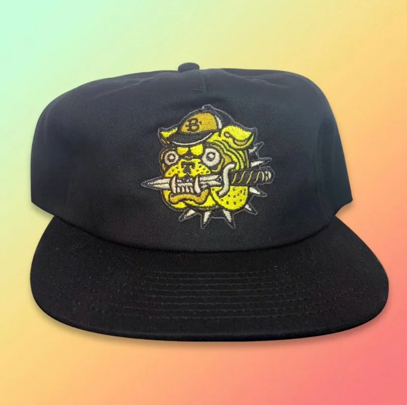 BullDog Hat Black