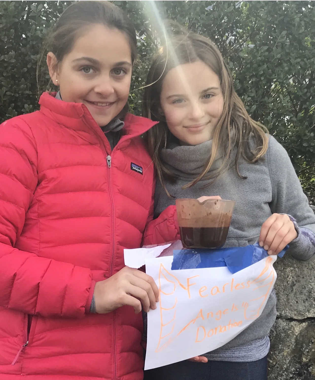 LULU PLOOG &amp; ANSLEY BIEGER RAISE FUNDS FOR TFAP WITH COCOA STAND  APRIL 14TH, 2018    SEE ARTICLE