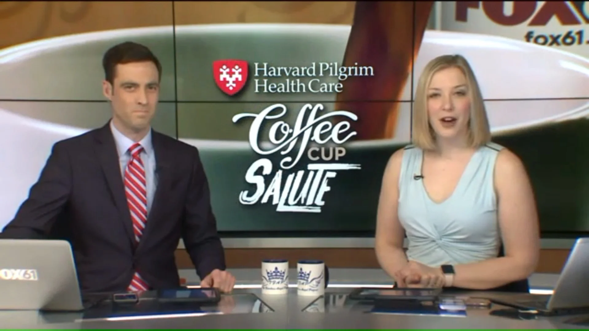 FOX 61 TFAP COFFE CUP SALUTE JANUARY 11, 2019 SEE ARTICLE