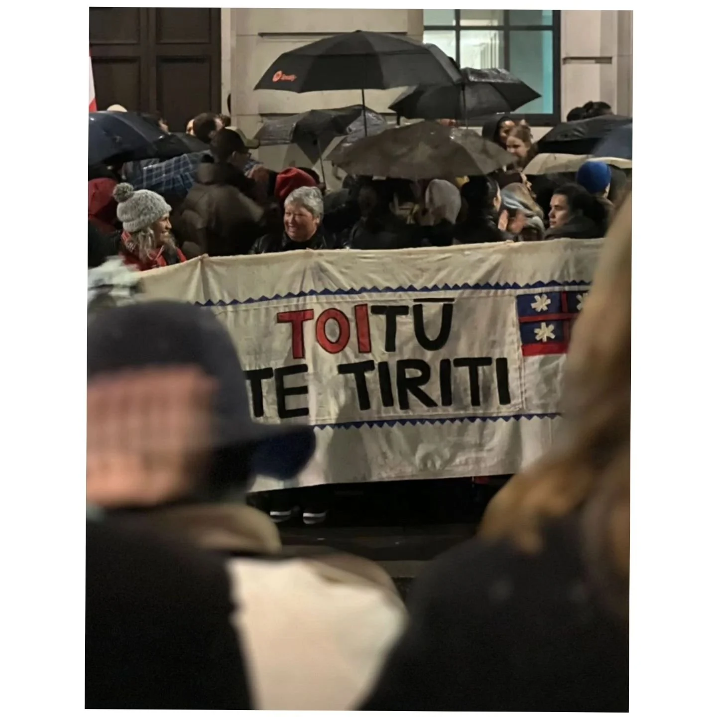 New Zealand High Commission - London
Photo courtesy: Darcy Keane

Toitū Te Tiriti is tupuna inspired, tiriti led, mana motuhake driven and mokopuna focused. Our intent is to demonstrate the beginning of a unified Aotearoa response to the Government&r