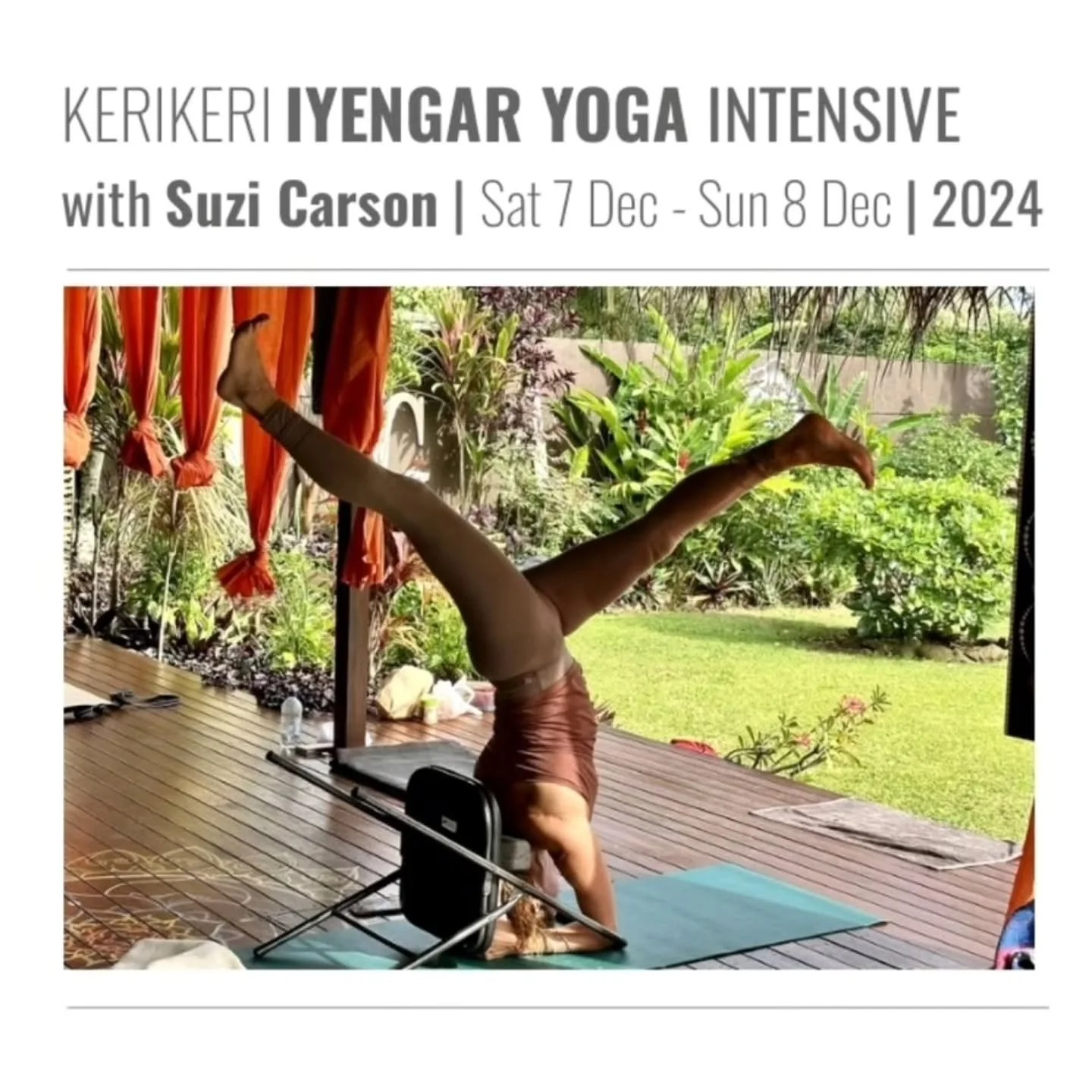This weekend - I am heading north to teach.
Kerikeri 2 day Yoga Intensive
@yogastudiokerikeri 

Sat - Sun:
9.30-12, 2-4pm
 
❤️ Spring yoga