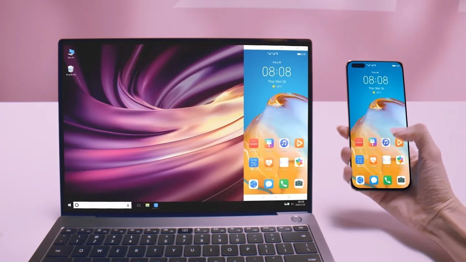 Homeoffice auf höchster Stufe: Das Huawei P40 Pro und die MateBook D-Serie als perfekte Arbeitsgeräte 