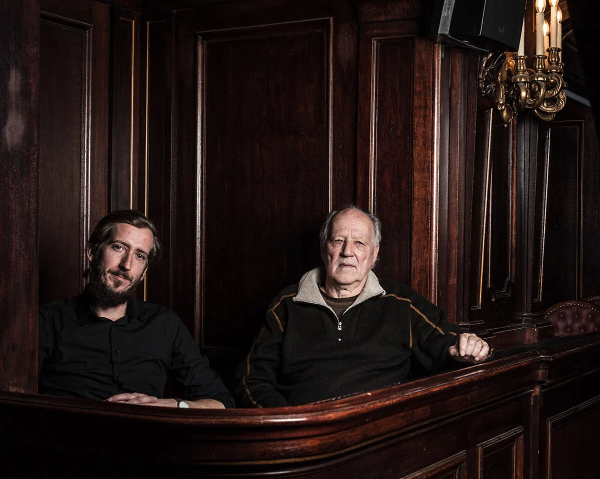 Max Lottmann fotografiert Werner Herzog