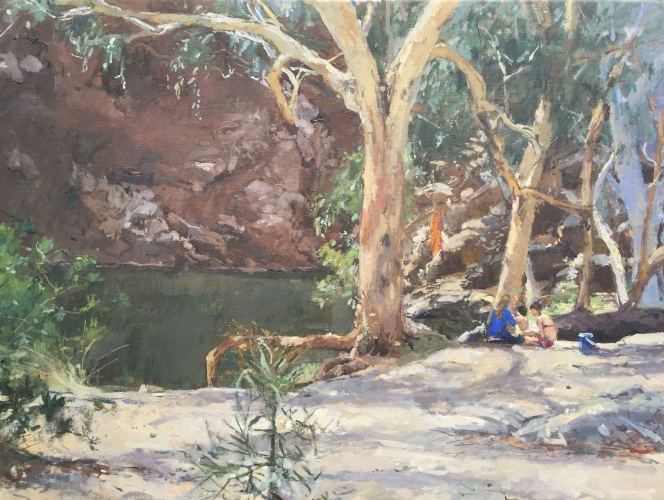 Picnic by the Water Hole