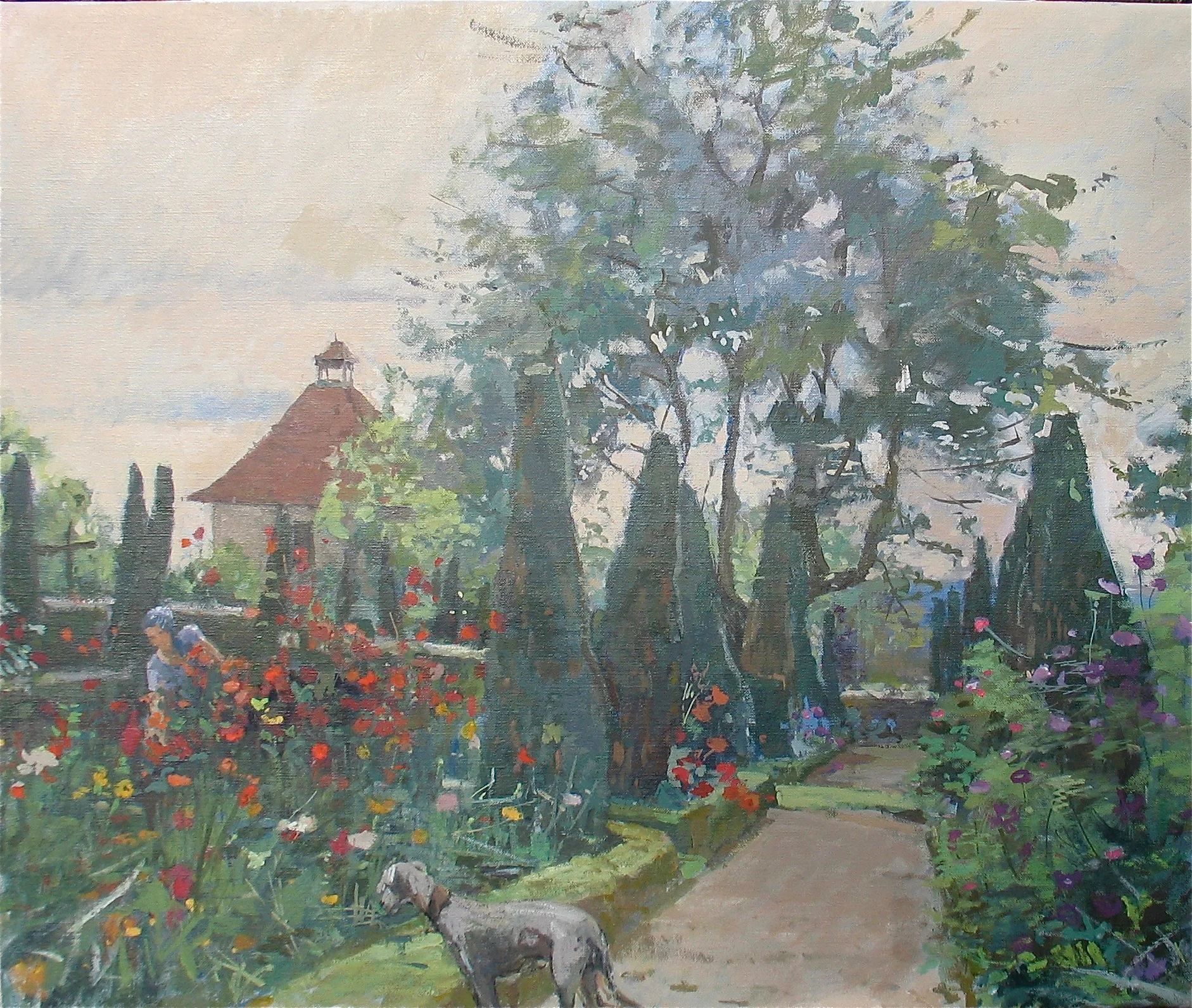 The Gardener and his dog