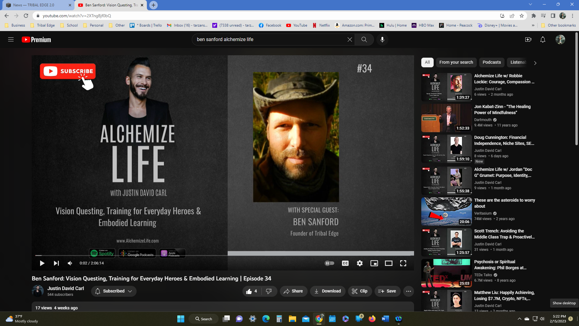 Podcasts with Ben
