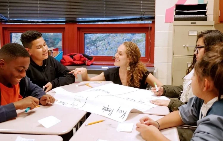 Site visit to an after school Youth Advisory Committee as part of a Participatory Action Research Training with the Montgomery County Collaboration Council