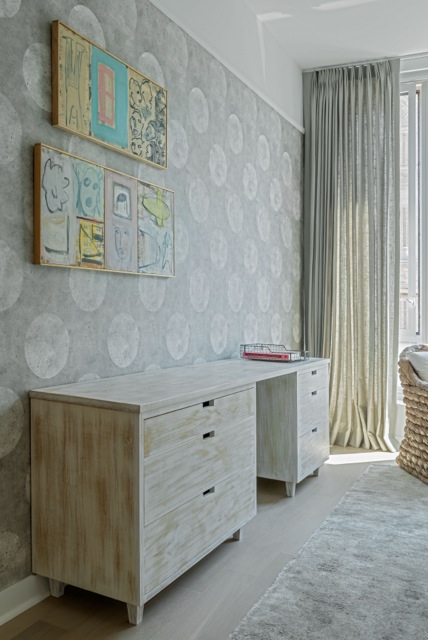 NYC Apartment: Tribeca Project, Girl's Room Detail