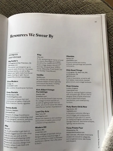 Remodelista's List of Favorite Resources