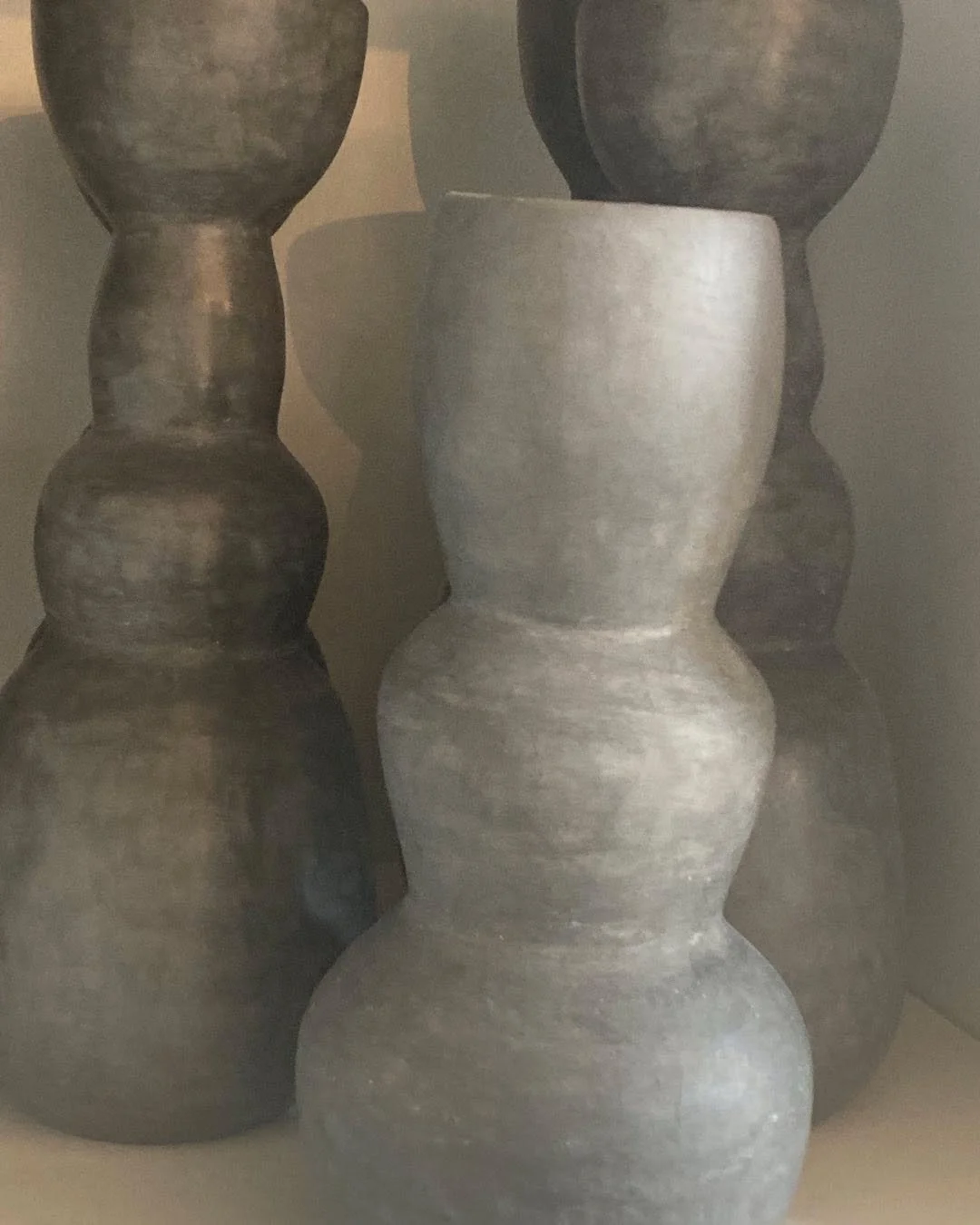 #grey #pottery #handmade #terracotta #patina #morocco #design #decoration #interiors  ON SALE  DM for prices