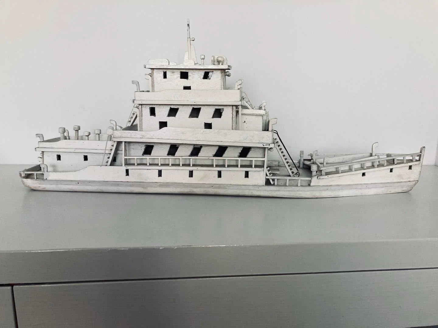 #boat model #folk-art #vintage #design #decoration #handmade #boat #interiors #model  DM for price