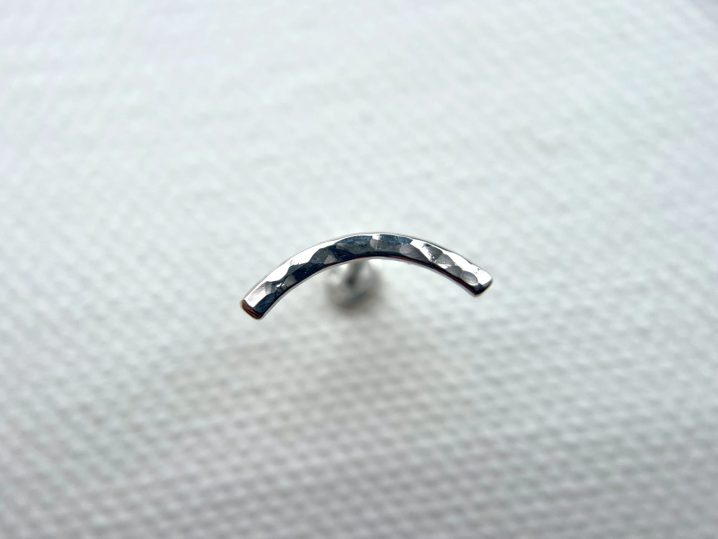 Conch earring minimalist bar