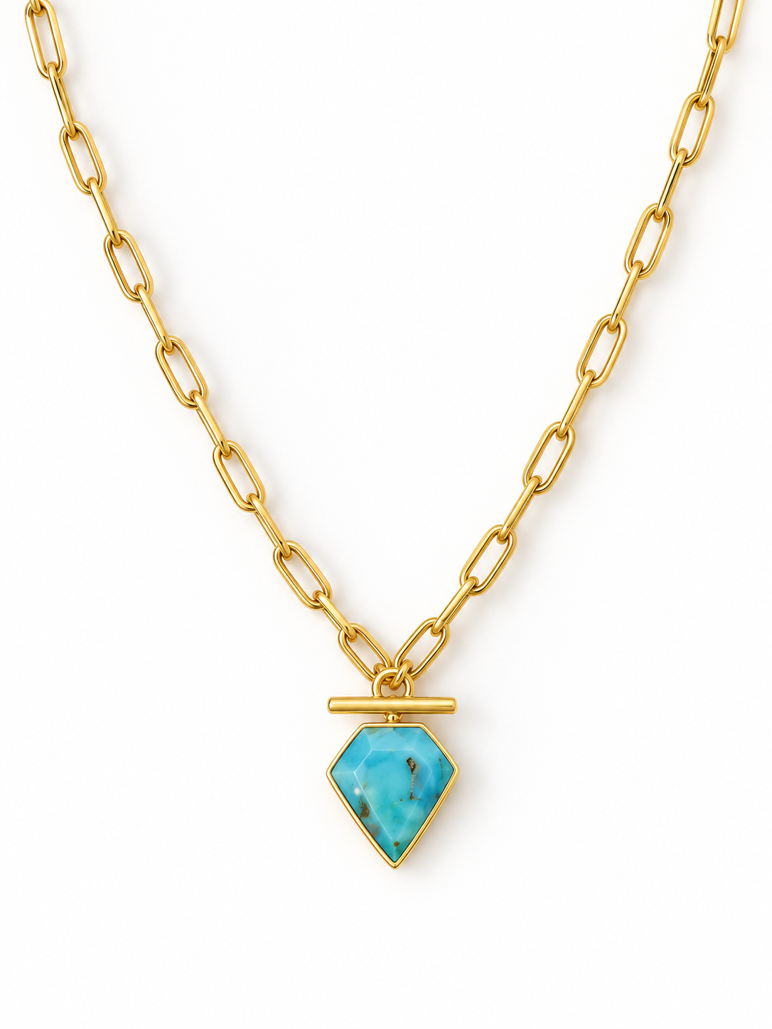 Gemstone Drop Necklace