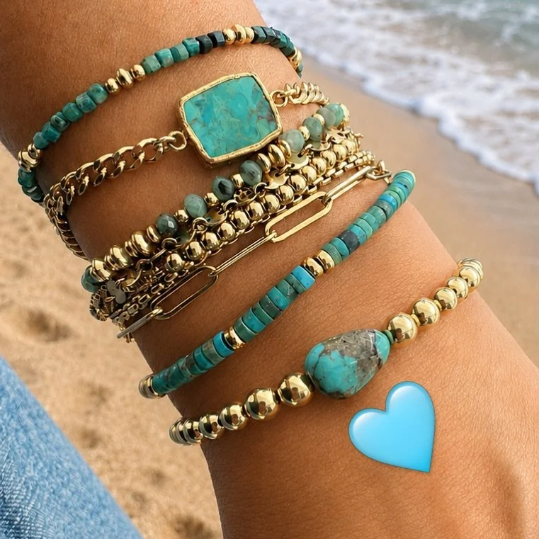 Allow me to introduce you to&hellip; Persian Turquoise. 💙

A gemstone that&rsquo;s been turning heads for over 2,000 years. Coveted for its iconic robin&rsquo;s egg blue hue, believed to bring protection and good fortune, and no two stones are ever 