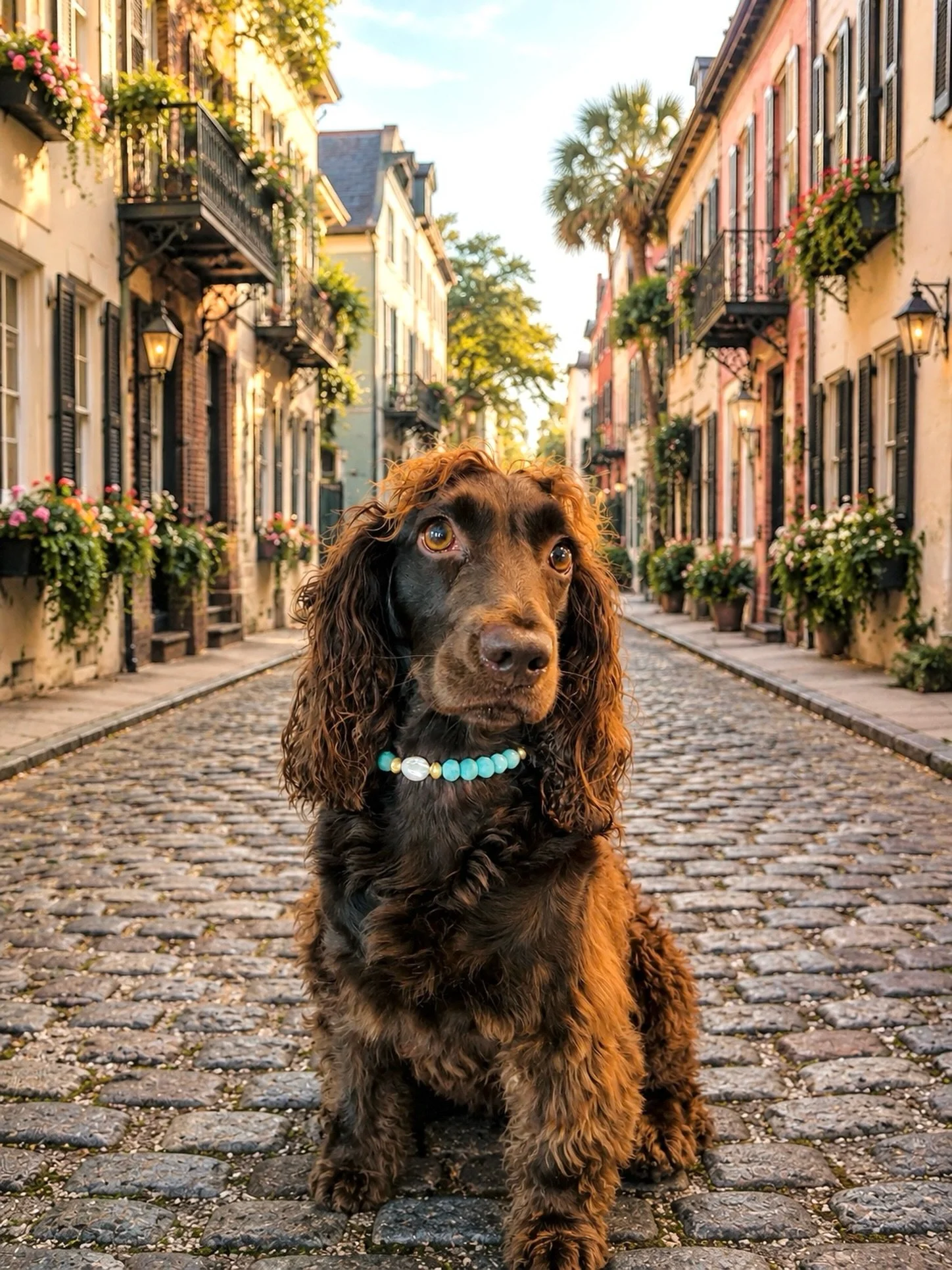 Spoil your favorite accessory&hellip; your dog. 🩵
Introducing handcrafted gemstone necklaces for the pups who deserve a little luxury!