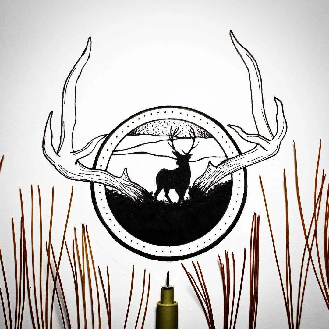stag and mountains design.jpg