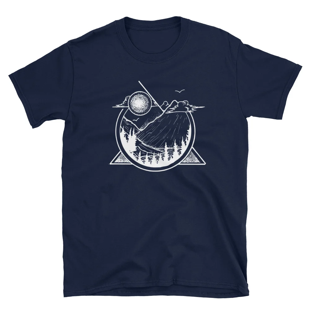Geo Nature Tee (Navy)