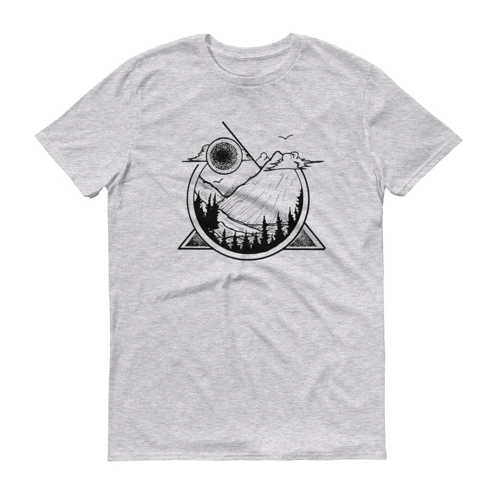 Geo Nature Tee (Gray)