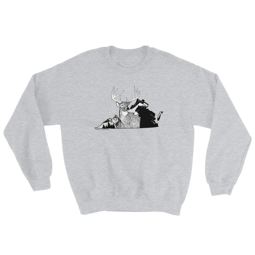 'VA Wilderness' Sweatshirt (Gray)