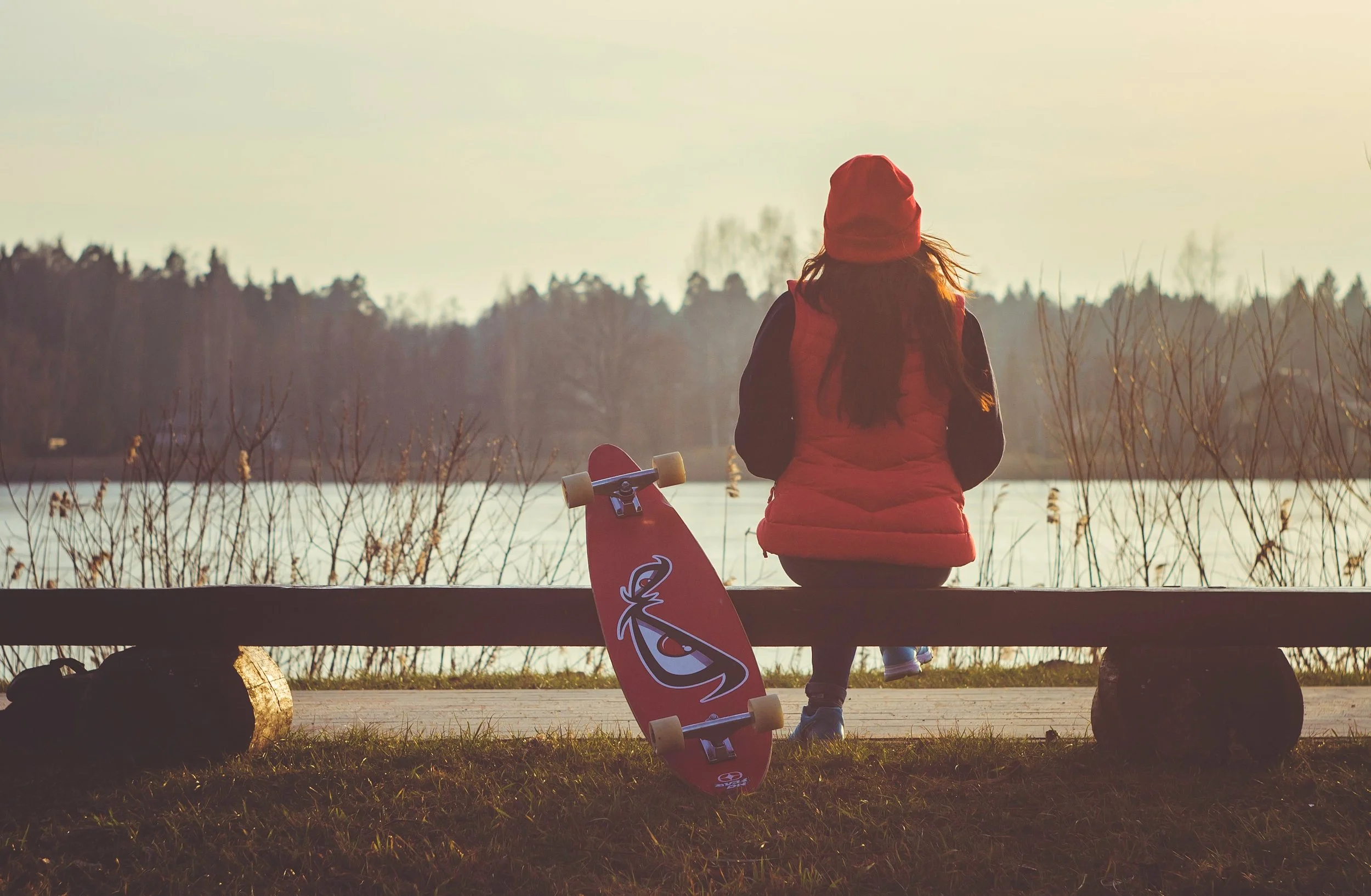 “Longboarding by the Lake” Photo by Jevgenij Voronov