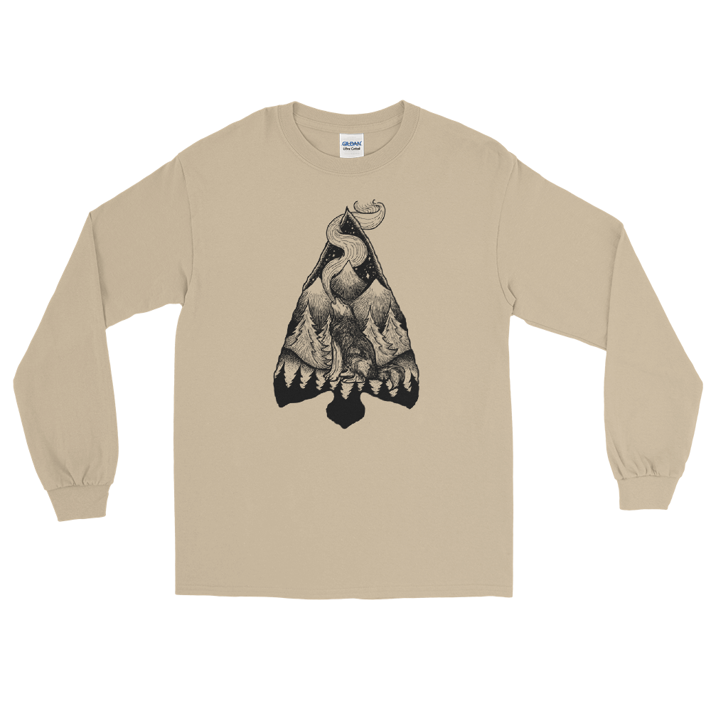 Howling Wolf Tee (Longsleeve)