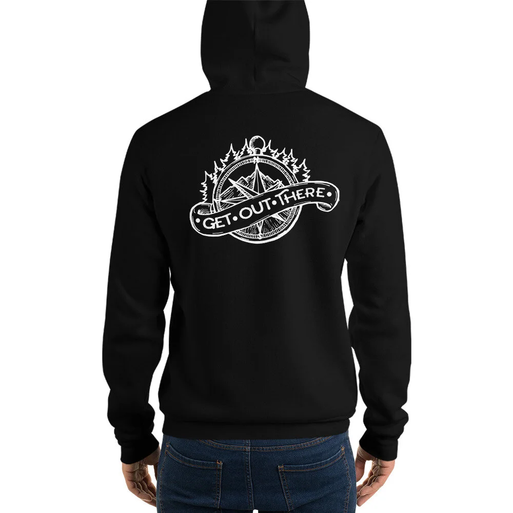 Stray Together Pullover Fleece Hoodie (Black)