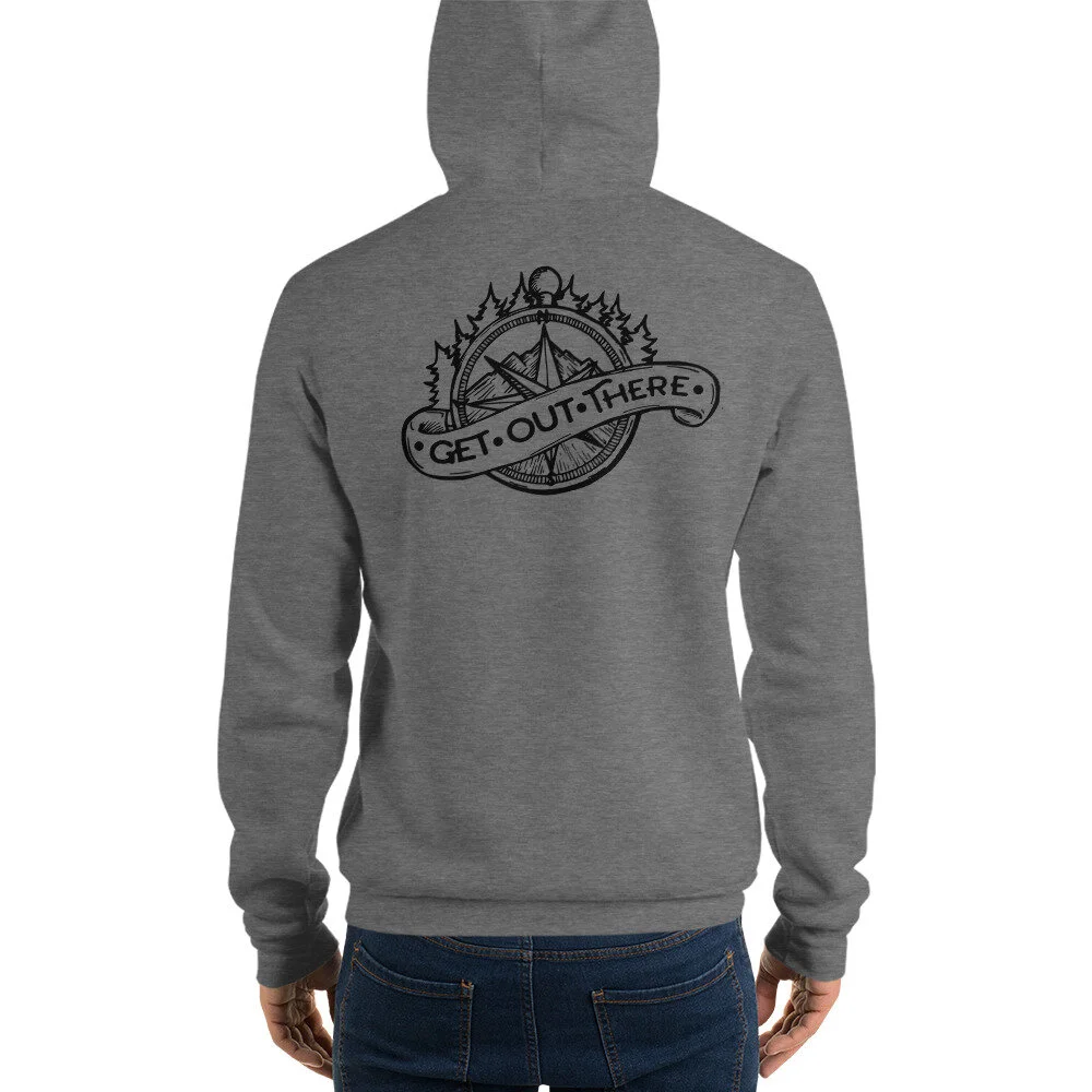 Stray Together Pullover Fleece Hoodie (Gray)