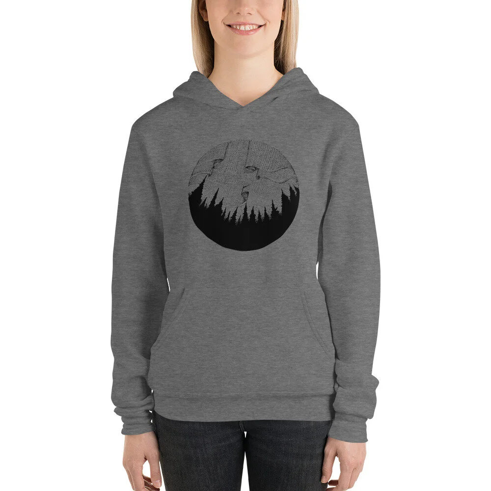 Stray Together Borealis Fleece Hoodie (Gray)