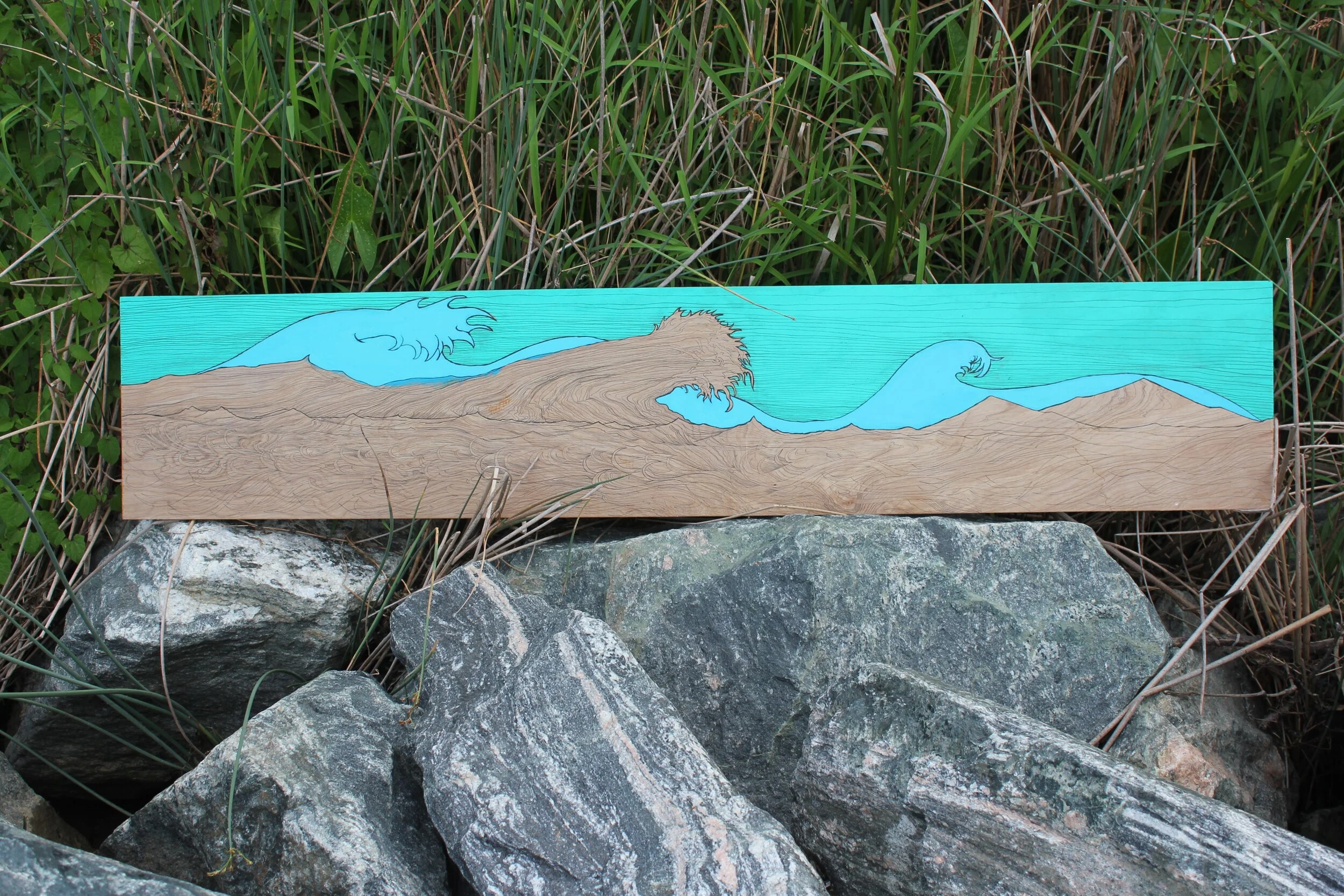 "Sands of Time" 5'x1' Panel Board