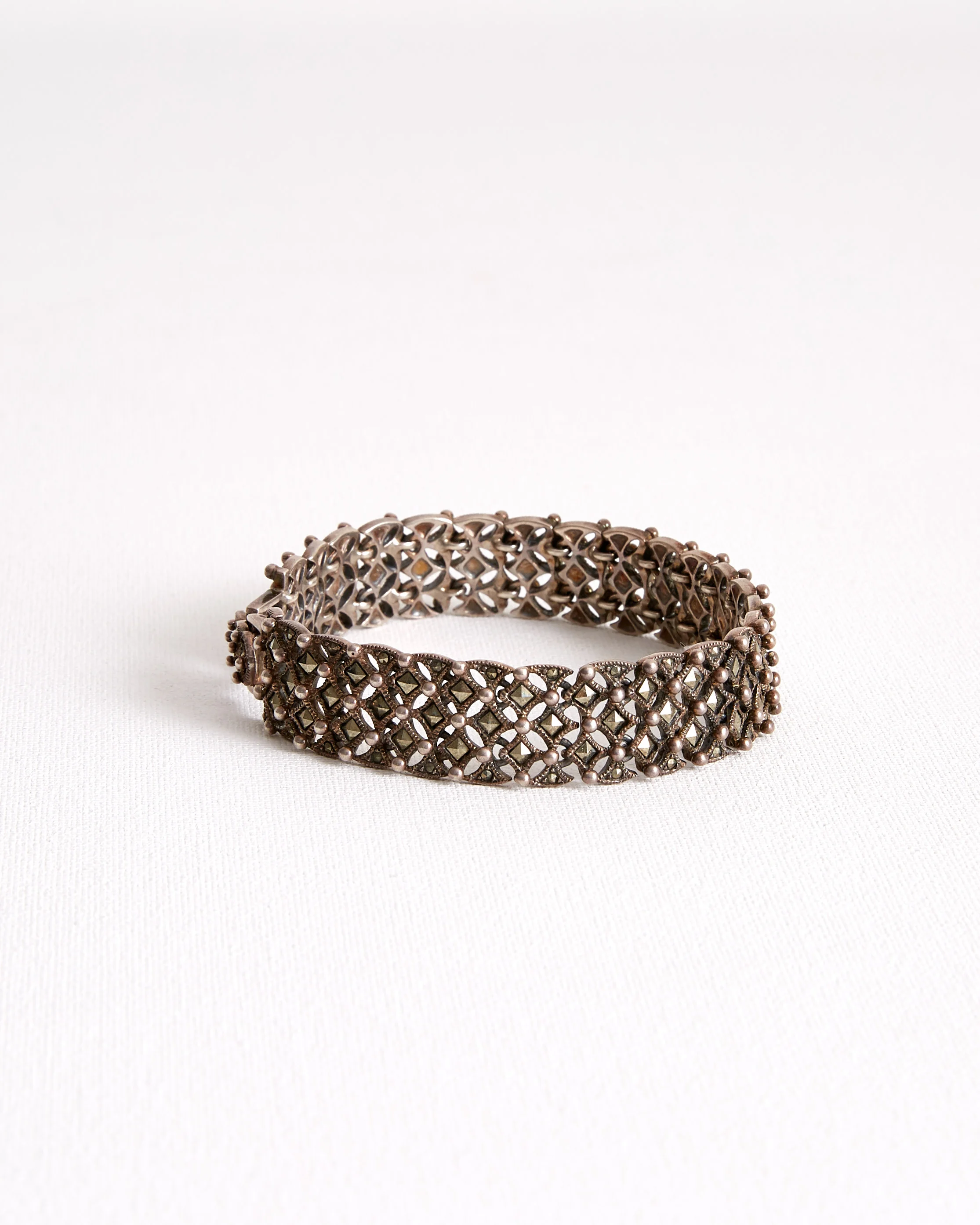 Marcasite_Sterling_Chainmail_Bracelet 1.jpg