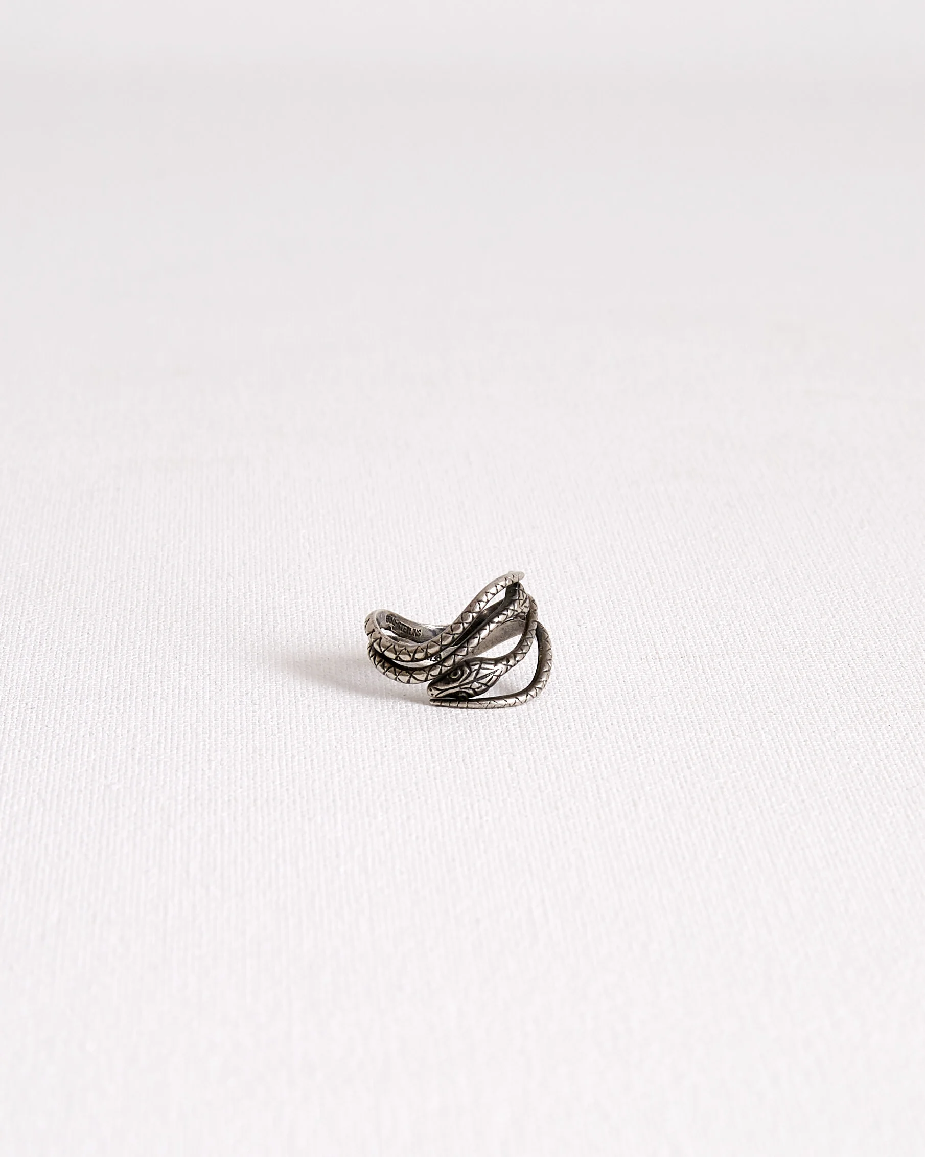 Silver Snake Ring 1930s Vintage