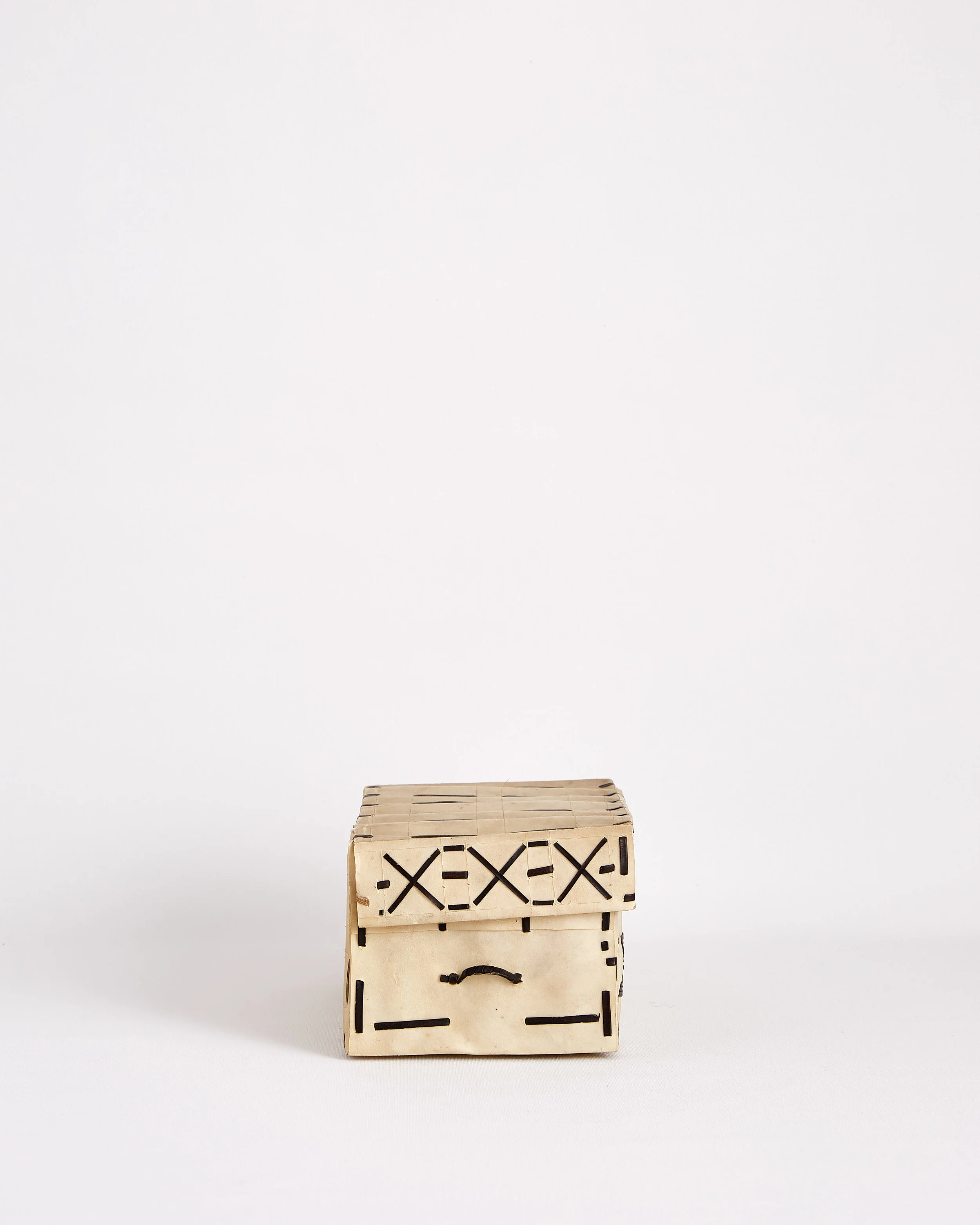 Indian Parfleche Box Antique