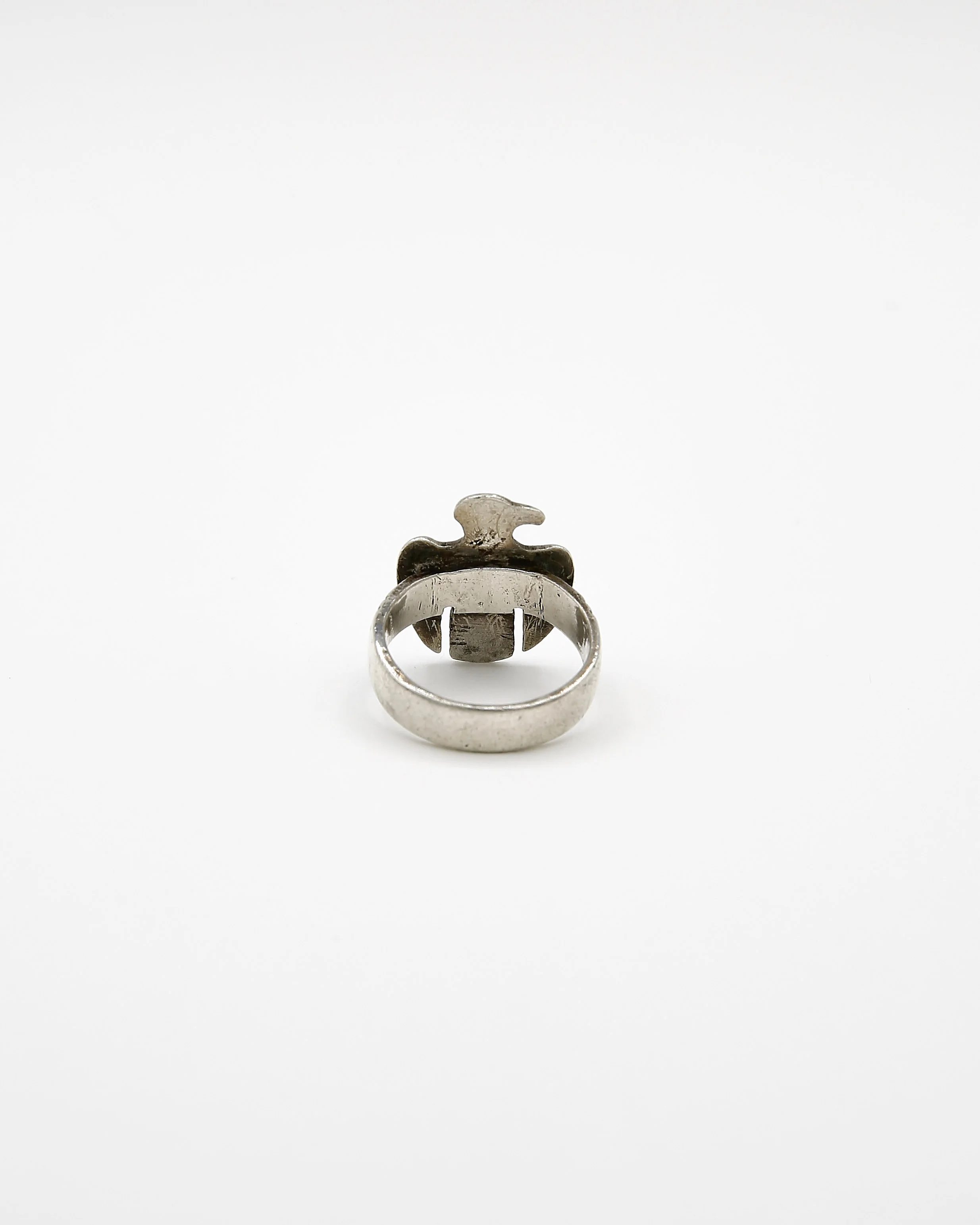 Silver Tuareg Berber Eagle Ring Antique Vintage